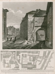 Porten til St Mary's Priory, Southwark