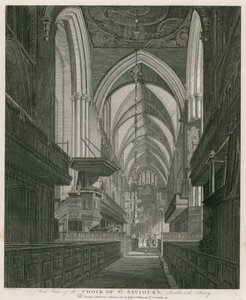 Vestutsikt over Choir of St Saviour