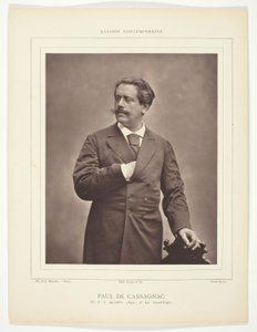 Paul de Cassagnac (fransk forfatter og politisk journalist, 1842-1904) av C. Klary