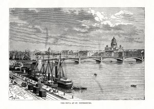 River Neva, St Petersburg, 1879