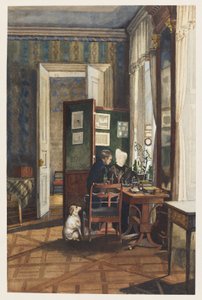 Et rom i Reuss-palasset, Dresden av C. M. Fredro