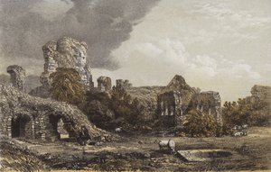 Rothesay Castle, Island of Bute (chromolitho)
