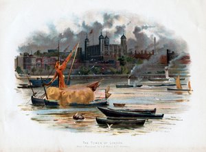 Tower of London, England, 1895 av C. Wilkinson