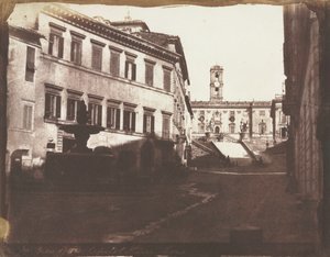 Utsikt over Capitol-trappen, Roma