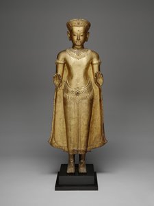 Buddha Sakyamuni, ca. 1200-tallet (forgylt bronse)