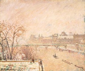 Seinen fra Pont-Neuf av Camille Jacob Pissarro