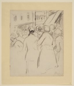 Marked på Gisors av Camille Jacob Pissarro