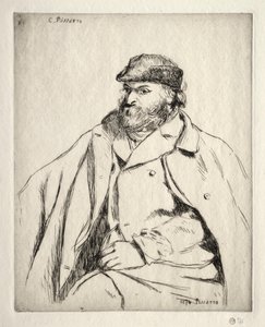Paul Cézanne av Camille Pissarro