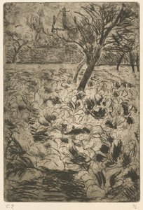 Kålmarken av Camille Pissarro