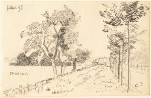 Oppkjørselen av Camille Pissarro