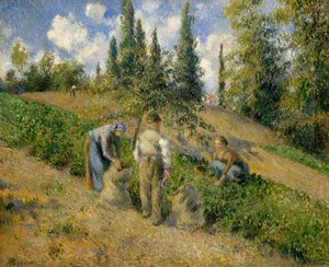 Høsten, Pontoise av Camille Jacob Pissarro