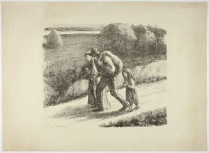 Vagabondene av Camille Pissarro