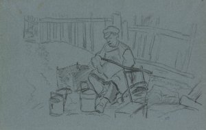 Triks med verktøyene hans av Camille Pissarro