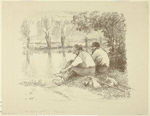 Trampe av Camille Pissarro