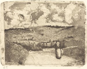 Kvinne på veien Kvinne på veien, 1879. av Camille Pissarro