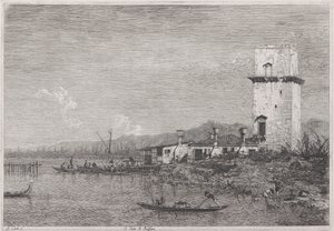 The Tower of Malghera, fra serien Vedute (Views)