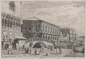 Le Preston. V. (Fengselet, Venezia]), fra serien Vedute (Views)