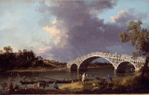 Utsikt over Walton Bridge