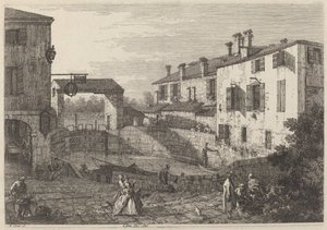 Dørene til Dolo av Canaletto