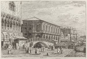 Og Preson. V. [nedre til venstre] av Canaletto