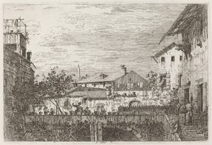 The Terrace [nederst til høyre], ca. 17351746. av Canaletto