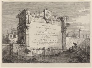 Tittelplate av Canaletto