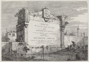 Tittelplate av Canaletto