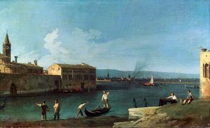 Utsikt over Venezia, 1700-tallet av Giovanni Antonio Canal