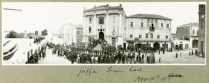 Jaffa rådhus, 16. november 1917