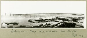 Ser over Gaza og Umbrella Hill, september 1917 av Capt. Arthur Rhodes