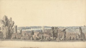 Utsikt over Ipswich, Suffolk av Capt. Francis Grose