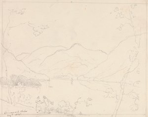 Crummock Water, august 1835 av Capt. Thomas Hastings