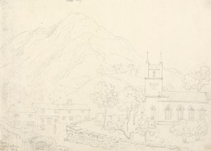 Fra Rydal hytte, 11. februar 1836 av Capt. Thomas Hastings
