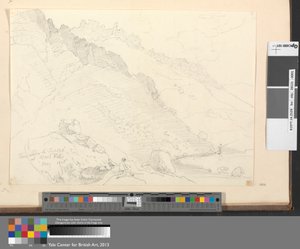 Fra under the Screes at Wast Water, mai 1836 av Capt. Thomas Hastings