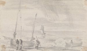 Hastings Beach, 5. november 1815 av Capt. Thomas Hastings