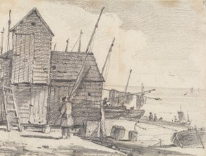 Hastings Beach, 7. oktober 1820 av Capt. Thomas Hastings