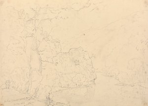 Holne Chase on the Dart, 30. mai 1833 av Capt. Thomas Hastings