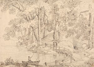 I Ugbrooke Park, mai 1833 av Capt. Thomas Hastings