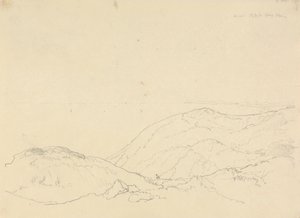 Nær Blackgang Chine, 19. august 1826 av Capt. Thomas Hastings