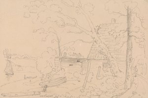 Nær Newport, 12. august 1826 av Capt. Thomas Hastings