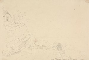 Nær Saint Lawrence, Isle of Wight av Capt. Thomas Hastings