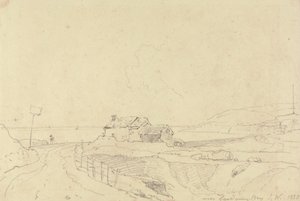 Nær Sandown Bay, Isle of Wight av Capt. Thomas Hastings