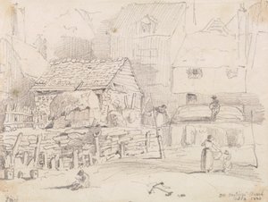 På Hastings Beach, 3. oktober 1820 av Capt. Thomas Hastings