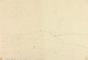 Shalcombe nede nær nålene, ser østover av Capt. Thomas Hastings