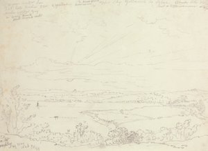 Solnedgang, Beachley, 29. mai 1846 av Capt. Thomas Hastings