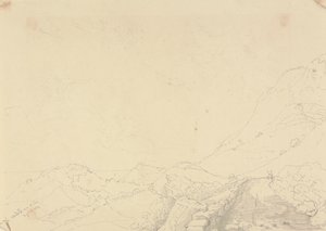 Jordraset over Niton, 13. august 1829 av Capt. Thomas Hastings