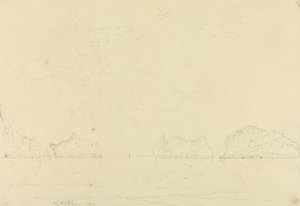 The Needles, Isle of Wight av Capt. Thomas Hastings