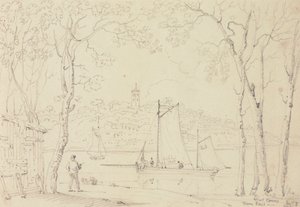 West Cowes, fra øst av Capt. Thomas Hastings