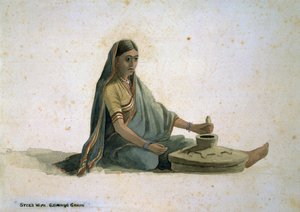 Syces kone, maler korn, India