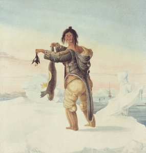 En Esquimaux fra Savage Islands, 1821